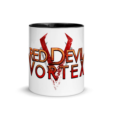 Coffee Mug - Red Devil Vortex Logo